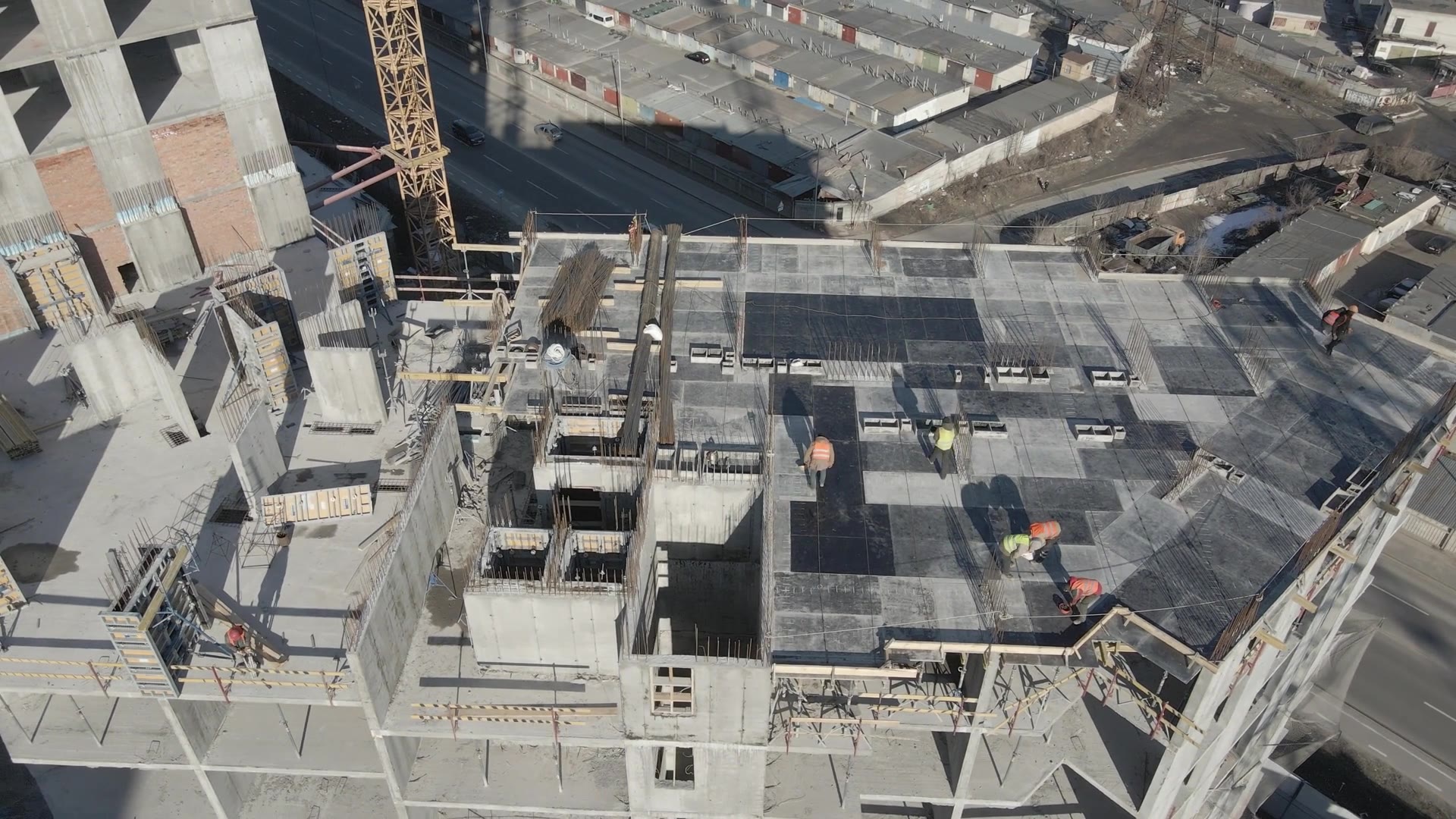 Multi-unit building under construction in the GTA